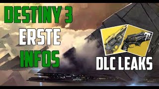 NEWS  Alles bekannte über zukünftige DLCs amp Destiny 3  Deutsch  German [upl. by Irehj]