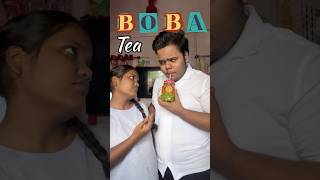 My Sister Vs Me  Who will make the best Boba Tea loser will have to drink Karela ka Juice shorts [upl. by Hildegarde81]