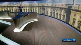 ARD Aktuell die erste Woche im tagesschau Studio 2014 [upl. by Yasui]