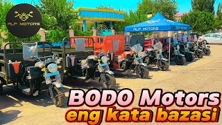 BODO MOTORS  QASHQADARYODAGI ENG KATTA BAZASIGA TASHRIF BUYURDIK Alp Motors bobomotors bodo [upl. by Vergil]