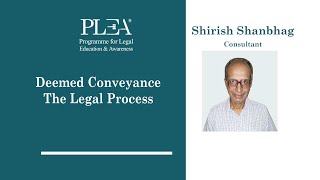 Deemed Conveyance The Legal Process by Shirish Shanbhag [upl. by Darbee103]