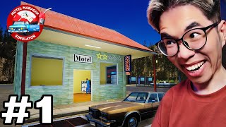 ĐÃ ĐẾN LÚC TÔI PHẢI MỞ MỘT NHÀ TRỌ CHO RIÊNG MÌNH   Motel Simulator 1 [upl. by Irrej]