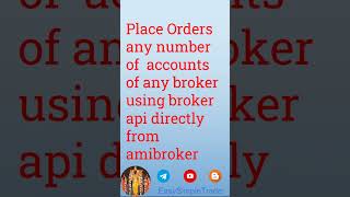 Amibroker Broker API Integration Intro [upl. by Messab282]