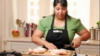 How to Cut a Chicken Using Wüsthof Classic Poultry Shears  WilliamsSonoma [upl. by Bobinette367]