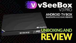 MustSee Unboxing VSeeBox V3 Pro Android TVBox Review  Is It Worth the Hype 🤔✨ [upl. by Eirolam]