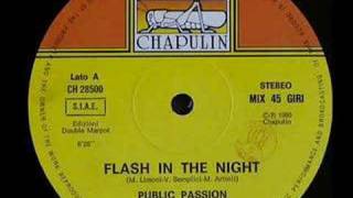 Public Passion  Flash in the Night 1986 ItaloDisco [upl. by Vyky]