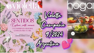 Violetta Campaña 92024 Argentina 💕💜💕 [upl. by Nilyahs]