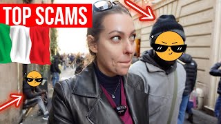 5 BIGGEST SCAMS amp TOURIST TRAPS in ITALY Be Careful In Italian Capital Rome [upl. by Hodess148]