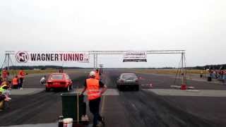 Turbo Gockel Golf 1 R36 Turbo 4motion vs Golf 2 VR6 Turbo 4motion Test and Tune Rothenburg 2013 [upl. by Anali]