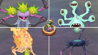 Ethereal Workshop Wave 7  All Monster Sounds amp Animations My Singing Monsters [upl. by Vitalis]