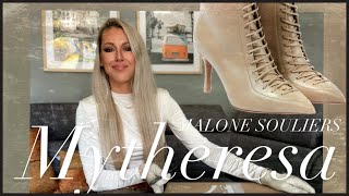 Mytheresa  Malone Souliers  Unboxing [upl. by Ruder]