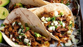 This might be the best thing to do with a pork shoulder  Crispy and Juicy Pork Carnitas [upl. by Aicelet]