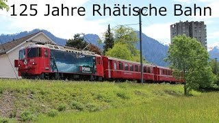 125 Jahre RhB  Tag der offenen Tür mit Lokparade und RAe 1053 TEE [upl. by Lynch]