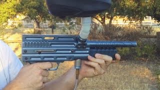 Shooting a Carterized VM68 with Paintball Tek and Luke [upl. by Aikimat]