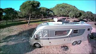 AIRES DE CAMPING CAR ET SPOTS EN ESPAGNE  HIVER 2021  2022 [upl. by Litnahs]