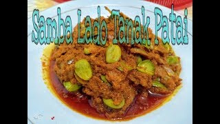 Resep SAMBA LADO TANAK PATAI khas Dapur uni ET [upl. by Nek]