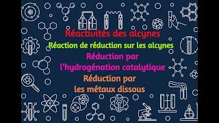 65 Réaction de réduction sur les alcynes Hydrogénation catalytiqueMétaux dissous [upl. by Eiroc]