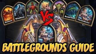 HEARTHSTONE BATTLEGROUNDS GUIDE  Saviors of Uldum  Hearthstone [upl. by Stanford]