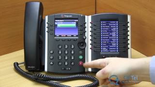 Polycom VVX400 with Sidecar [upl. by Anert692]