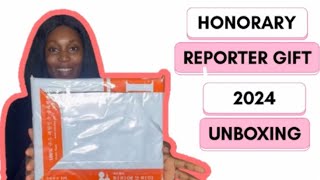 HONORARY REPORTER 2024 KOREANET GIFT UNBOXING koreangift honoraryreporter koreanet kocis unbox [upl. by Rickard]