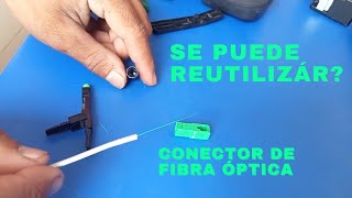 El secreto para desarmar el conector de fibra óptica en segundos [upl. by Larcher]