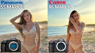 Panasonic LUMIX S5 II VS Canon R6 II Camera Test Comparison [upl. by Puna]