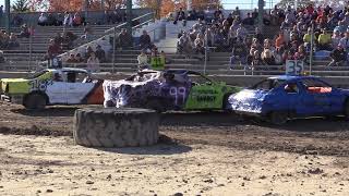 USA Halloween BumpnRun amp Demolition Derby 2024 Best Decorated Car Contest10192024 Bay CityMI [upl. by Ahsimak]