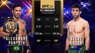 ALEXANDRE PANTOJA VS STEVE ERCEG FULL FIGHT UFC 301 [upl. by Iver]