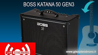 AMPLIFICATORE BOSS KATANA [upl. by Eigroeg]