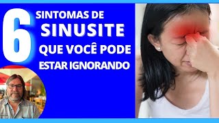 6 sintomas de Sinusite que você pode estar ignorando [upl. by Surbeck]