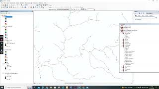 Délimitation du Bassin Versant avec ArcGIS MNT Calcul des paramètres surface et périmètre [upl. by Wise]