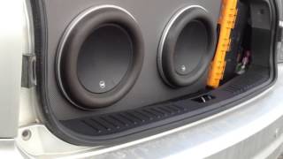 Subwoofer Videos jl audio 12w7 on Rockford Fosgate power 15001 [upl. by Waylen]