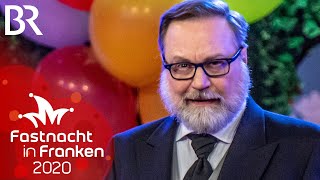 Peter Kuhn als englischer Gentleman  Fastnacht in Franken 2020  Veitshöchheim  BR Kabarett [upl. by Meehaf835]