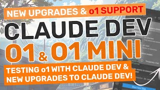 ClaudeDev Upgraded  O1 amp O1 Mini  The BEST Coding Agent just got O1 Support Gemini amp More [upl. by Corotto]