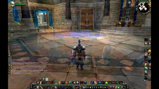 Stormwind Guard Transmogrification in WoW Patch 43 [upl. by Ennyroc]