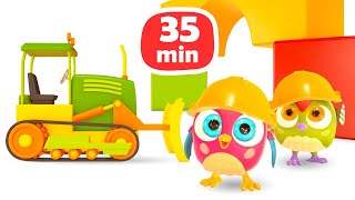 Baby cartoons for kids Learning baby videos Cartoon full episodes amp vehicles for kids [upl. by Felic831]