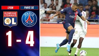 LYON 14 PSG UNE VICTOIRE DU PSG SANS FORCER [upl. by Trixie373]