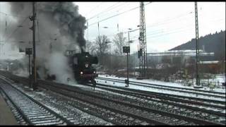 Nikolausfahrt mit der BR 52 81340 von Siegen nach Altenhundem [upl. by Sille]