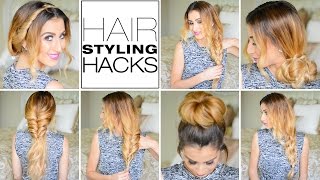 7 Genius Hair Styling Hacks Every Girl Needs To Know [upl. by Alyson]