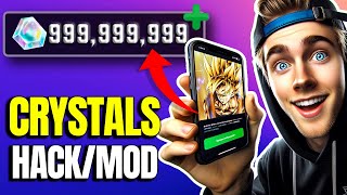 ✅ DB LEGENDS MODHACK  UNLIMITED CHRONO CRYSTALS  Dragon Ball Legends FREE Crystals 999999 [upl. by Sidalg]