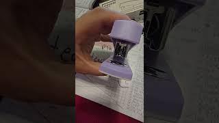 asmr fortheloveofnails nailart nails backtoschool stapler [upl. by Hsirrap]