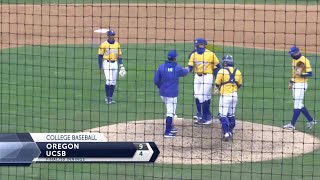 UCSB Baseball swept by Oregon [upl. by Afas]