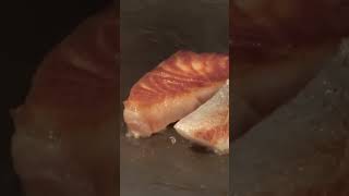 salmon teppanyaki asmr japanesefood [upl. by Tsepmet]