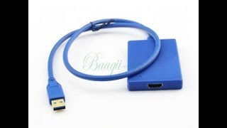 Adaptador USB a HDMI [upl. by Aennaej]