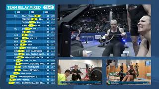 MIXED RELAYS  2024 World Rowing Indoor Championships [upl. by Valle]