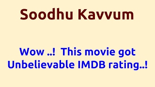 Soodhu Kavvum 2013 movie IMDB Rating Review  Complete report  Story  Cast [upl. by Henke535]