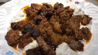 Alinazik Kebap Nasıl Yapılır yemektarifleri yemektarifi kebap yemekler etyemekleri [upl. by Noet]