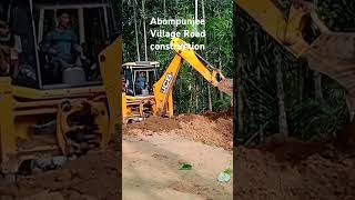 Abompunjee Village Road construction  Work under NREGS  INDIA 24×7️⃣️⃣ [upl. by Adnale]