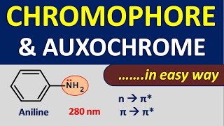 Chromophore and Auxochrome in easy way [upl. by Natalee]