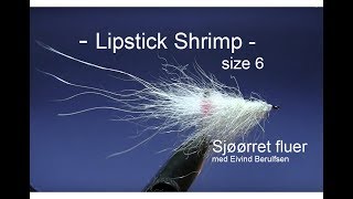 Sjøørretfluer  Lipstick Shrimp Med Eivind Berulfsen [upl. by Megan30]